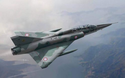 Kinetic 1:48 Dassault Mirage IIID/DS repülő makett