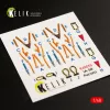 Kelik 1:48 IA-58 Pucara interior 3D decals for Kinetic kit