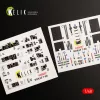 Kelik 1:48 T-50 ROKAF interior 3D decals for Academy kit