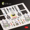 Kelik 1:48 T-50 ROKAF interior 3D decals for Academy kit