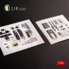 Kelik 1:48 F-18C Hornet interior 3D decals for Hasegawa kit