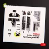 Kelik 1:48 F-18C Hornet interior 3D decals for Hasegawa kit