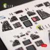 Kelik 1:48 F-14B Tomcat interior 3D decals for GWH kit
