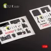 Kelik 1:48 F-35A interior 3D decals for Tamiya kit