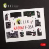 Kelik 1:48 F-35A interior 3D decals for Tamiya kit
