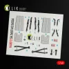 Kelik 1:48 Dauphin II SA.365F / AS.565SA interior 3D decals for Kitty Hawk / Zimimodel kit