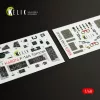 Kelik 1:48 F-14A Tomcat interior 3D decals for Italeri kit