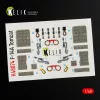 Kelik 1:48 F-14A Tomcat interior 3D decals for Italeri kit