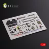 Kelik 1:48 P-40N interior 3D decals for Academy kit