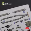 Kelik 1:48 P-40N interior 3D decals for Academy kit