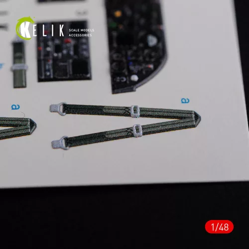 Kelik 1:48 CH-46E interior 3D decals for Academy kit