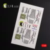 Kelik 1:48 Mi-24D (Hind-D) interior 3D decals for Trumpeter kit