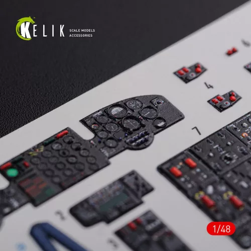 Kelik 1:48 CH-47F interior 3D decals for Italeri kit