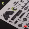 Kelik 1:48 ?-38F Lightning - interior 3D decals for Academy kit