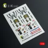 Kelik 1:48 F-4E - interior 3D decals for Hasegawa kit