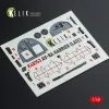 Kelik 1:48 AV-8A HARRIER (Late) - interior 3D decals for Kinetic kit