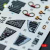 Kelik 1:48 F-14A - interior 3D decals for Hasegawa kit