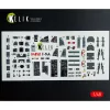 Kelik 1:48 F-14A - interior 3D decals for GWH kit