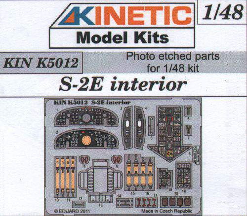 Kinetic 1:48 Grumman S2 2E interior