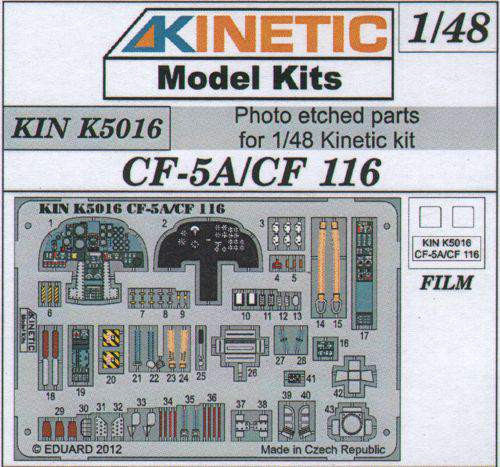Kinetic 1:48 Canadair CF-5A/CF 116
