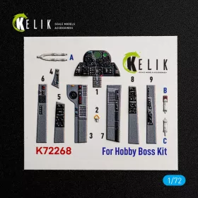   Kelik 1:72 U-2C Dragon Lady - interior 3D decals for Hobby Boss