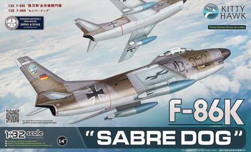 Kittyhawk KH32008 1:32 F-86K Sabre Dog