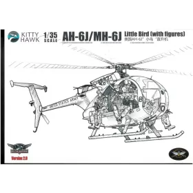   Kittyhawk KH50004 1:35 AH-6J/MH-6J ”Little Bird”(with figures)