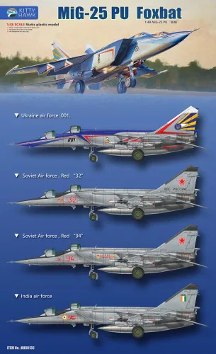 Kitty Hawk 1:48 MIG-25 PU Foxbat