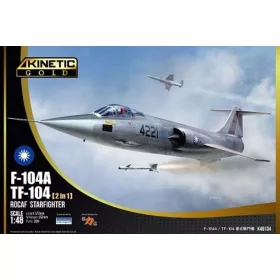 KINETIC 1:48 Taiwan F-104A /TF-104