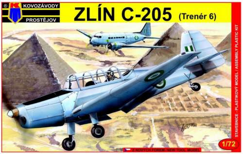 KP Model 1:72 ZLIN C-205 MILITARY TRAINER VERSION (magyar felségjelekkel)