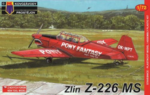 KP Model 1:72 ZLIN Z-226MS (magyar felségjelekkel)