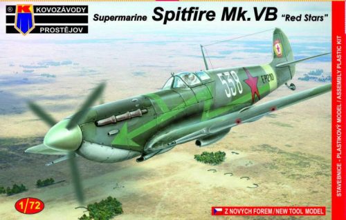 KP Model - 1:72 Supermarine Spitfire Mk.Vb Red stars
