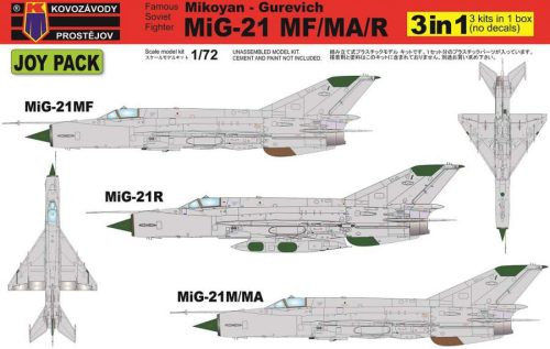 KP Model 1:72 MiG-21MF/MA/R ”JOY PACK”