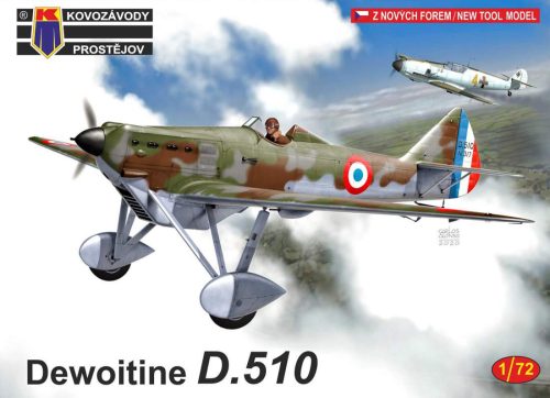 KP Model 1:72 Dewoitine D.510 French