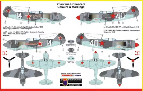KP Model 1:144 La-5F Esa