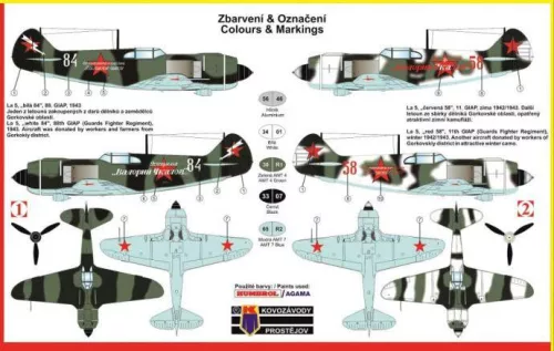 KP Model 1:144 La-5
