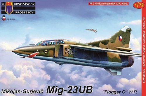 KP Model 1:72 MiG-23UB „Flogger C“ Warsaw Pact“ repülő makett