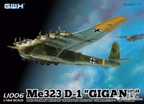 Great Wall Hobby 1:144 WWII Luftwaffen Messerschmitt Me 323 D-1 Gigant