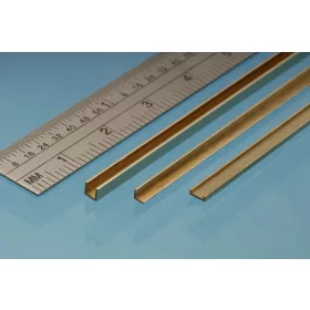 Albion Alloys Brass L Channel 3.0 x 1 mm