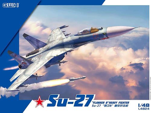 Great Wall Hobby L4824 1:48 Su-27 ”Flanker B” Heavy Fighter