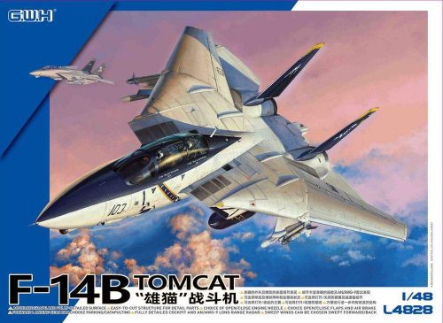 Great Wall Hobby L4828 1:48 US Navy F-14B Tomcat