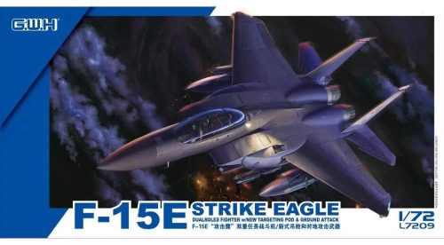 Great Wall Hobby 1:72 F-15E USAF w/New targeting pod & ground attack weapons