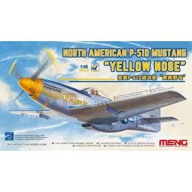   MENG-Model 1:48 North American P-51D Mustang"Yelloe Nose