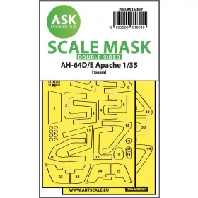   ASK mask 1:35 AH-64D/E double-sided fit express mask for Takom