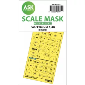   ASK mask 1:48 F4F-3 Wildcat double-sided express mask for Eduard