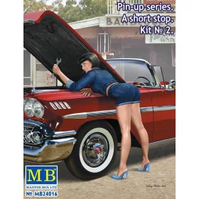 Master Box 1:24 Pin-up series.A short stop.Kit No.2