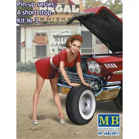 Master Box 1:24 Pin-up series.A short stop.Kit No.3
