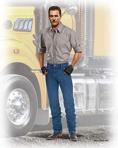 Masterbox 1:24 Trucker series - Stan (Long Haul) Thompson