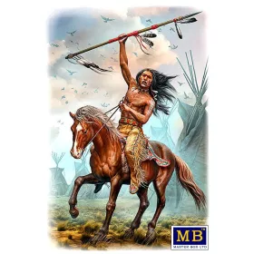 Master Box 1:24 Buffalo Hunter. Running Bear