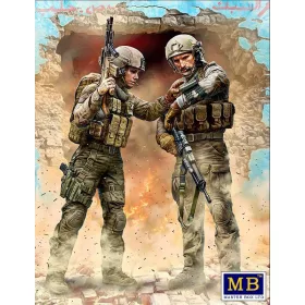   Master Box 1:24 Our route has been changed! Modern War Series, kit No.1